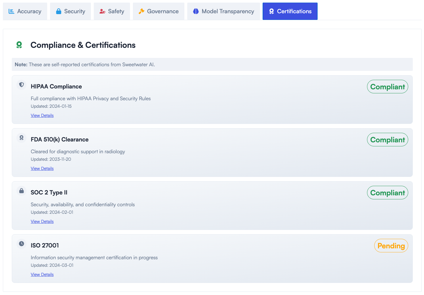 AI Assessments